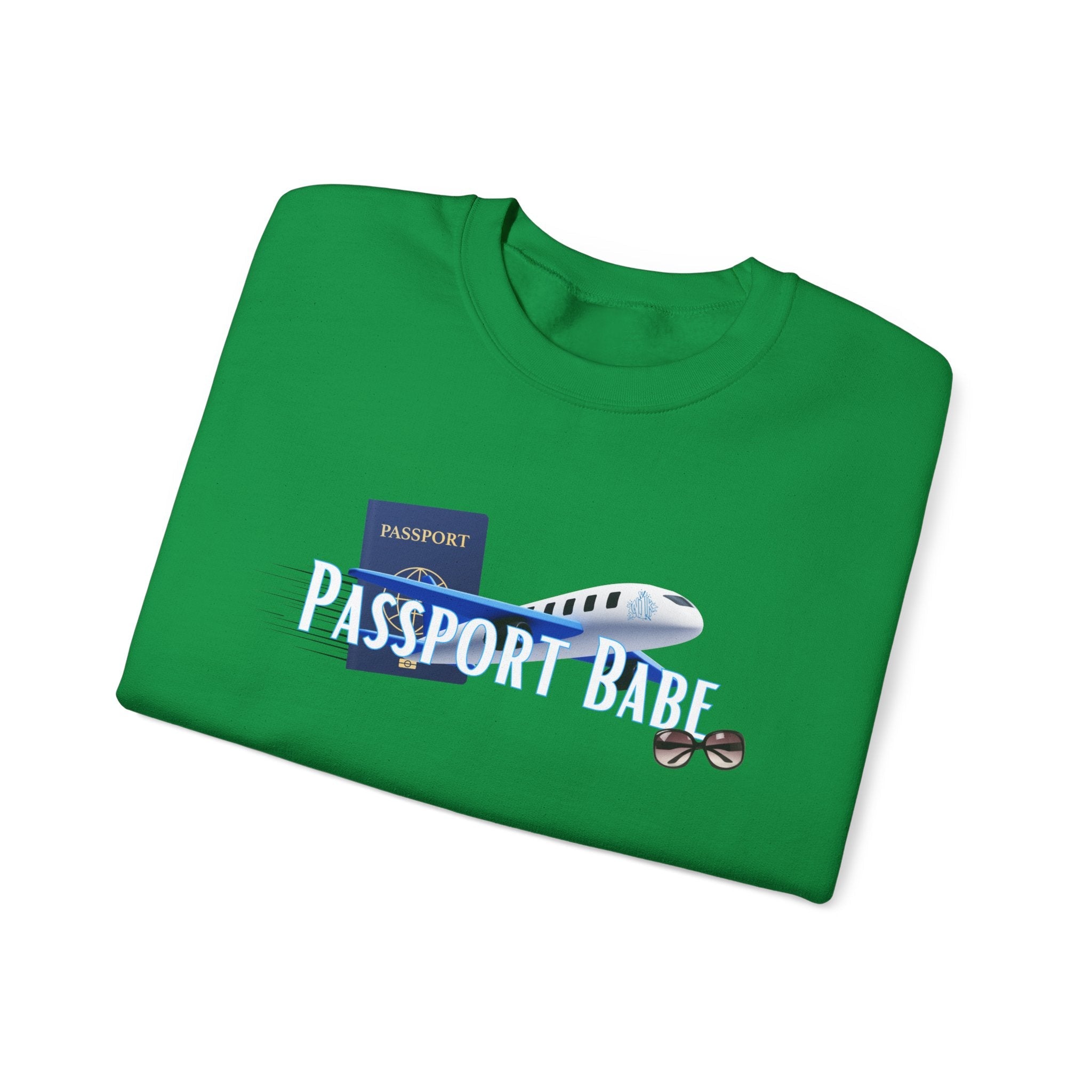 Passport Babe Unisex Heavy Blend™ Crewneck Sweatshirt
